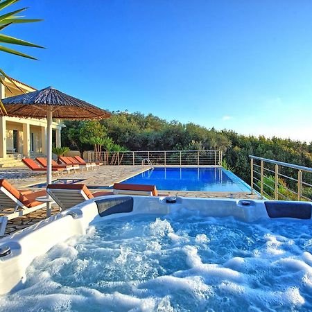 Beachfront Villa Seasun By Posarellivillas Agios Spyridon  Ngoại thất bức ảnh