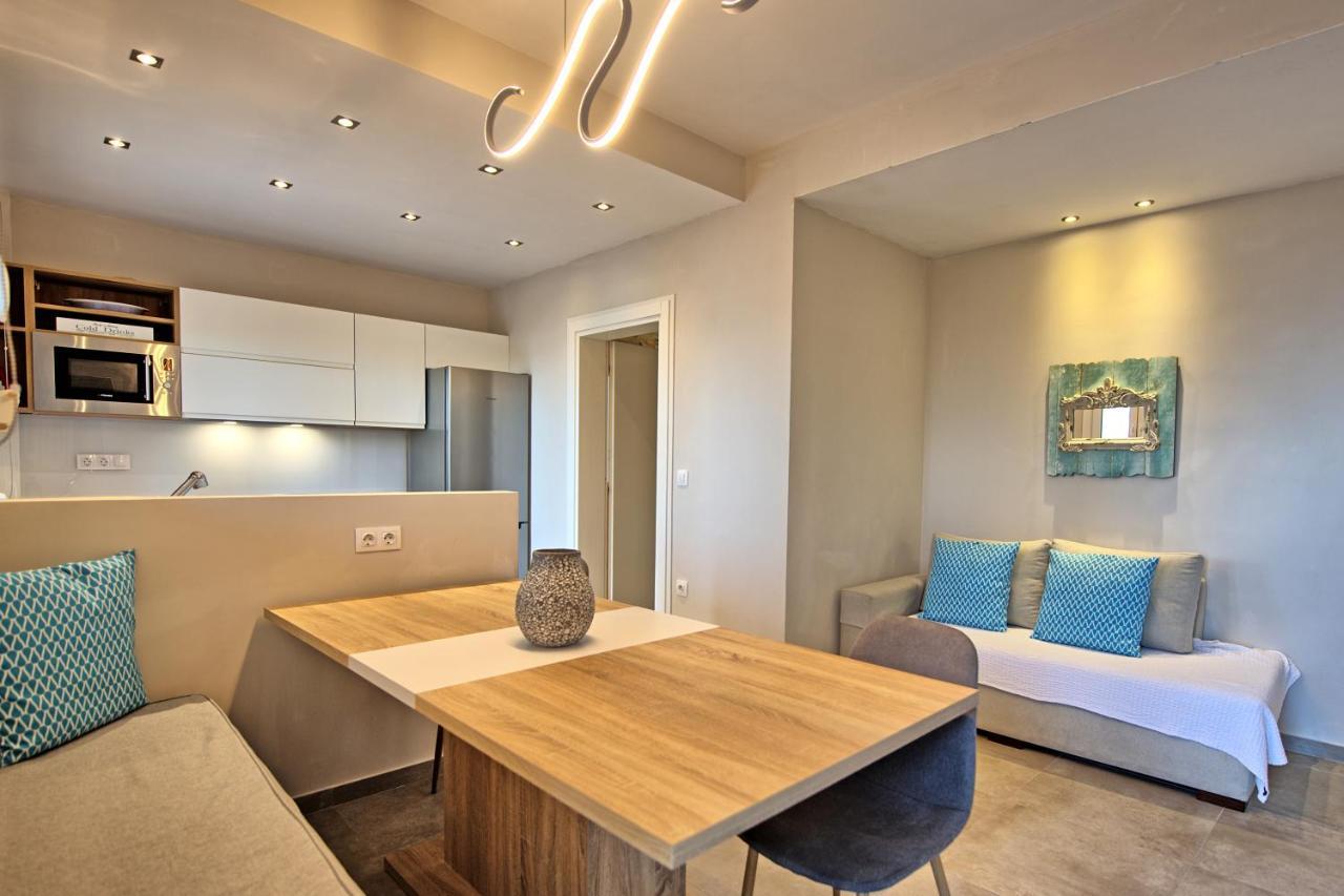 Beachfront Villa Seasun By Posarellivillas Agios Spyridon  Ngoại thất bức ảnh