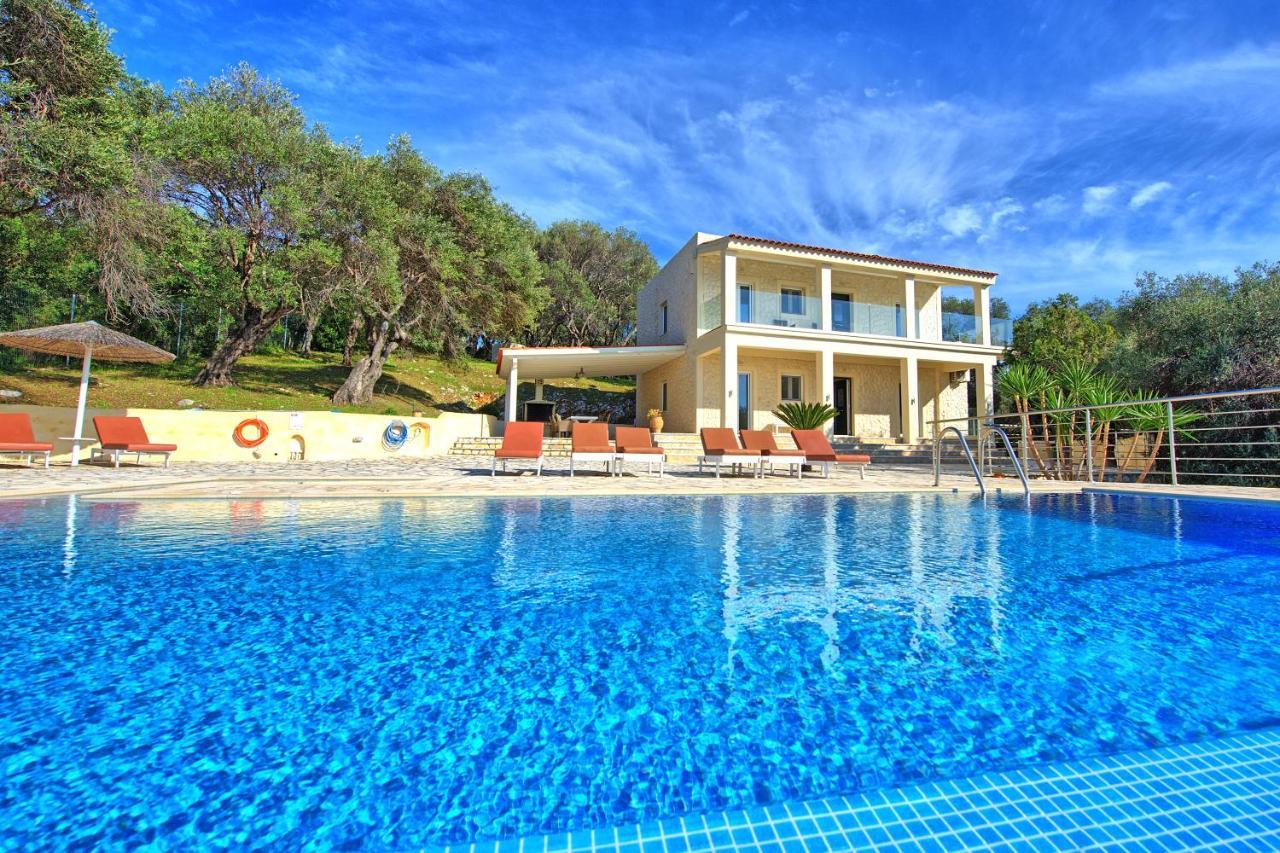 Beachfront Villa Seasun By Posarellivillas Agios Spyridon  Ngoại thất bức ảnh
