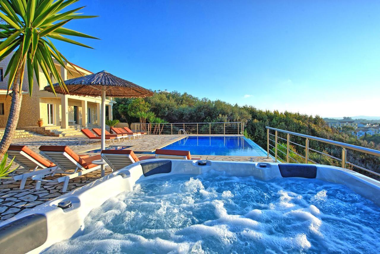 Beachfront Villa Seasun By Posarellivillas Agios Spyridon  Ngoại thất bức ảnh